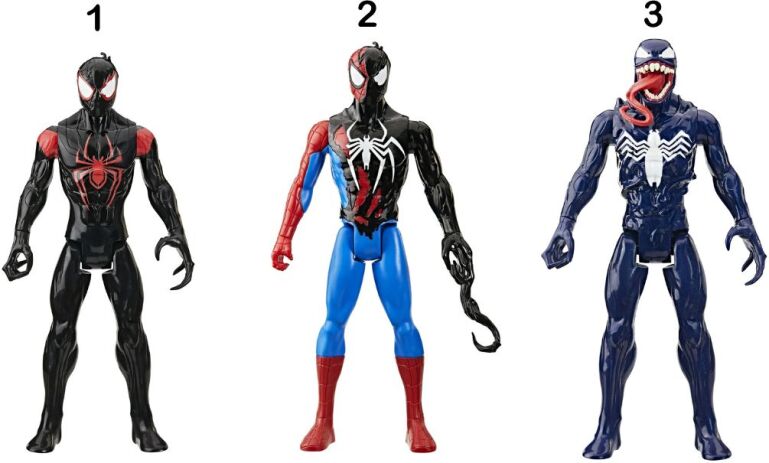 Spiderman Venom VS Titan Heroes-3 Σχέδια (SPG0735) (1)