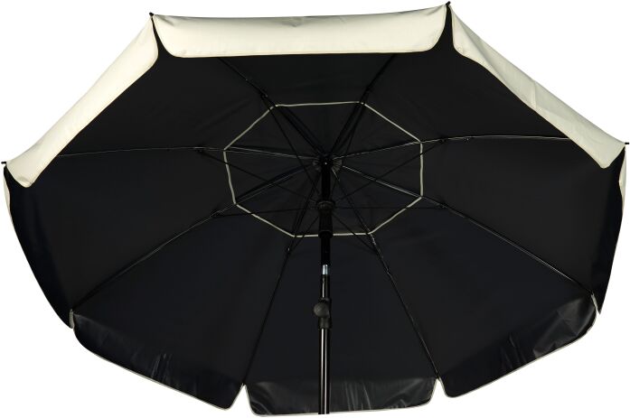 Ομπρέλα Θαλάσσης 2.00m Με Αεραγωγό Μπεζ (03.ULA-SUNOUT) (1)