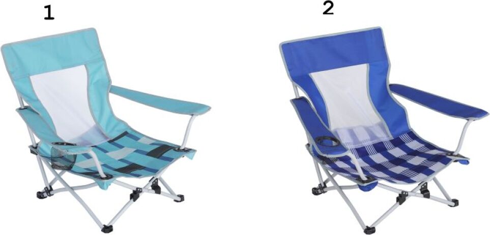 Καρέκλα Παραλίας Με Διχτάκι 78X60X68cm-2 Σχέδια (CH-3217) (1)