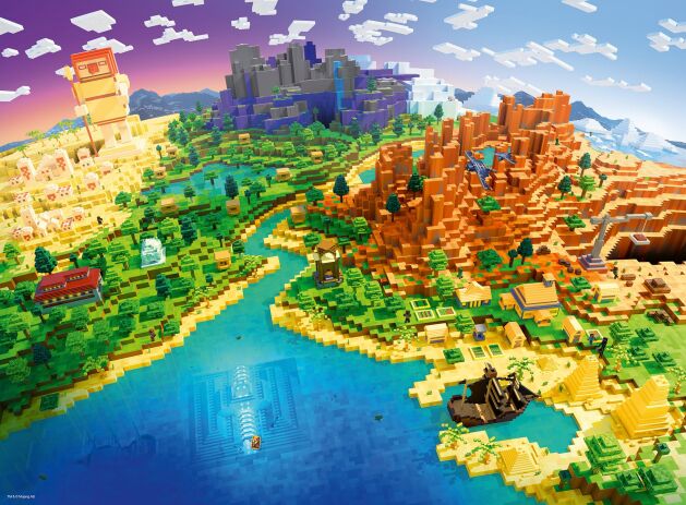 Παζλ 500 Minecraft (12001568) (1)