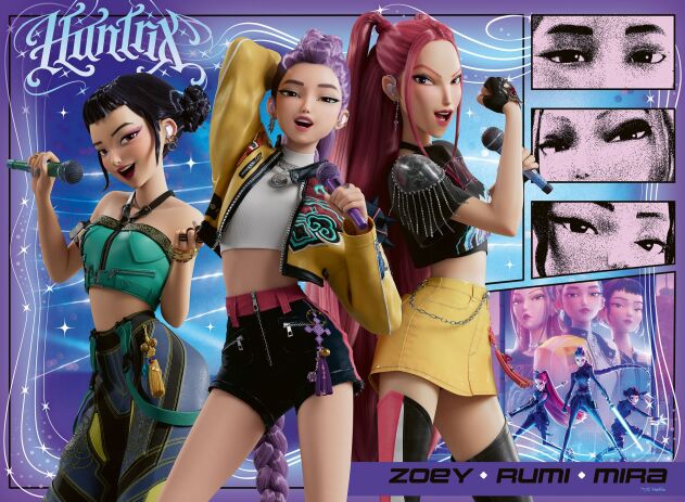 Παζλ 100ΧΧL K-Pop Demon Hunters (12002222) (1)