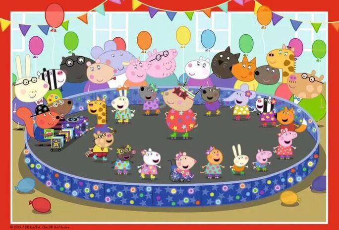 Παζλ 2X24 Το Πάρτυ Της Πέππα (12004018) (2)