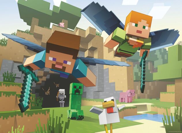 Παζλ 200XXL Minecraft (12004144) (1)