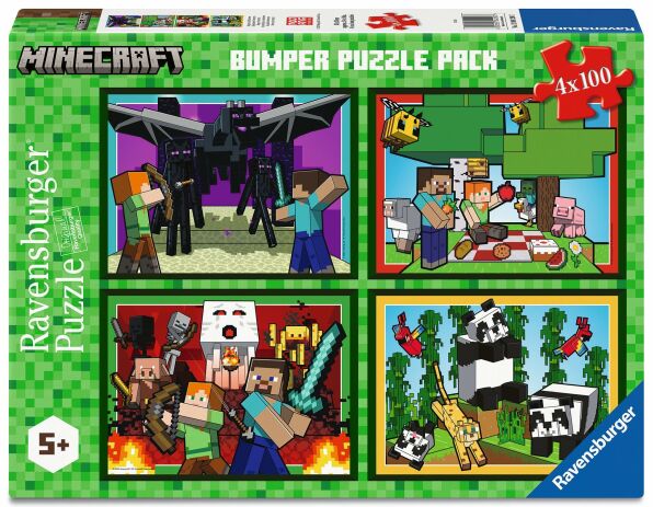 Παζλ 4X100 Minecraft (12004290) (0)