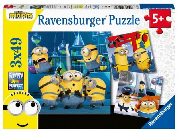 Ravensburger Παζλ 3x49 Minions (05082) (0)