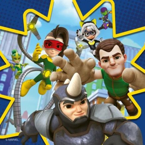  Ravensburger Παζλ 3X49 Spidey & Friends (05730) (3)
