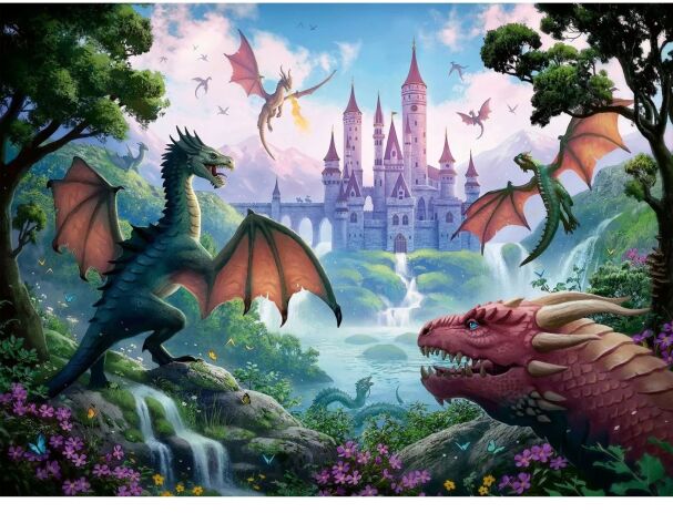 Παζλ 300XL Δράκοι (13356) (1)