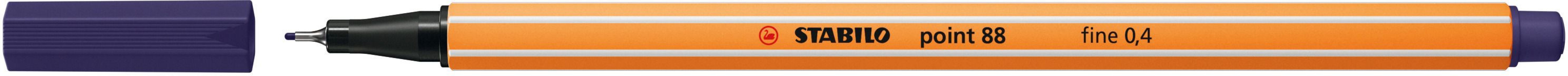 Stabilo Μαρκαδόρος Point 88/22 Night Blue (01088022) (1)