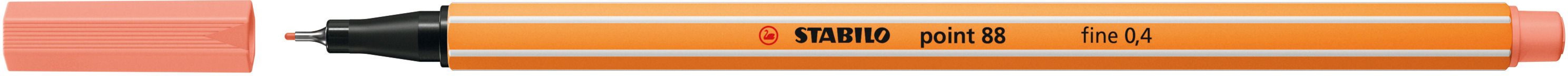 Stabilo Μαρκαδόρος Point 88/26 Apricot (01088026) (1)