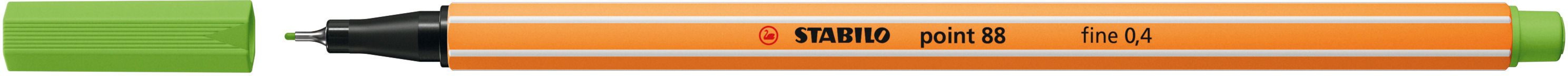 Stabilo Μαρκαδόρος Point 88/33 Apple Green (01088033) (1)