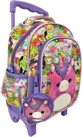 Squishmallows Unicorn 25 Σακίδιο Νηπιαγωγείου Trolley (363-33072) (1)