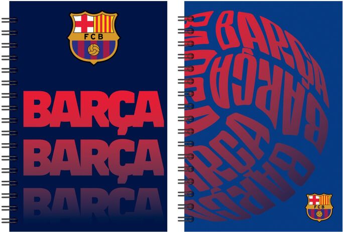 Barcelona Τετράδιο 17X25 Σπιράλ 2 Θεμάτων 70 Φύλλων-2 Σχέδια (380-00402) (0)