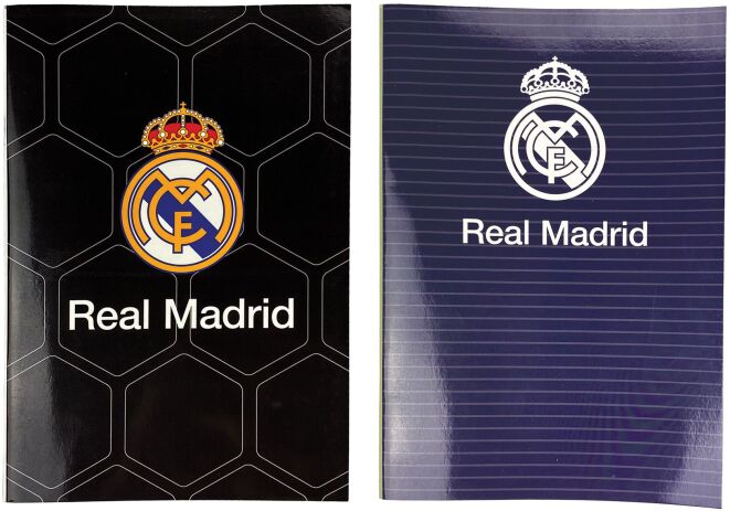 Real Madrid Τετράδιο 17Χ25-2 Σχέδια (381-00400) (0)