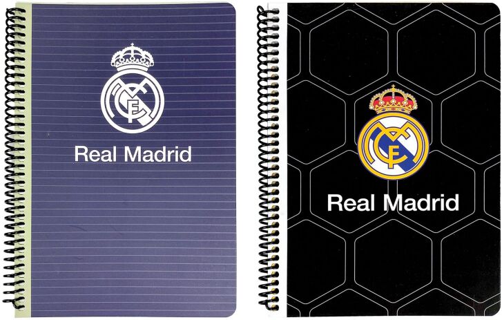 Real Madrid Τετράδιο 17X25 Σπιράλ 2 Θεμάτων 70 Φύλλων-2 Σχέδια (381-00402) (0)