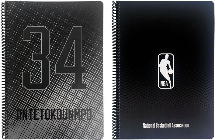 NBA Giannis-NBA Logo Τετράδιο A4 Σπιράλ 2 Θεμάτων-2 Σχέδια (378-13440) (0)