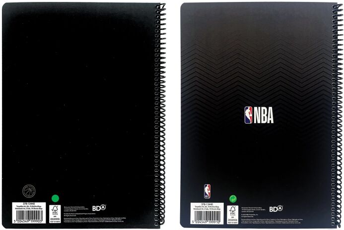 NBA Giannis-NBA Logo Τετράδιο A4 Σπιράλ 2 Θεμάτων-2 Σχέδια (378-13440) (1)