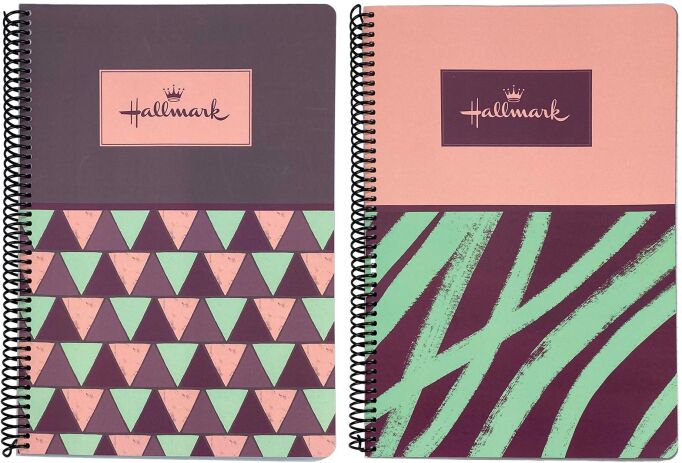 Hallmark Pattern-Diagonal Τετράδιο A4 Σπιράλ 3 Θεμάτων 105 Φύλλων-2 Σχέδια (333-39439) (0)