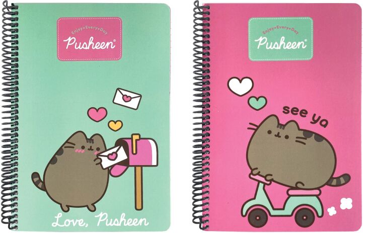 Pusheen The Cat See Ya-Love Pusheen Τετράδιο 17X25 Σπιράλ 2 Θεμάτων 70 Φύλλων-2 Σχέδια (361-02402) (0)