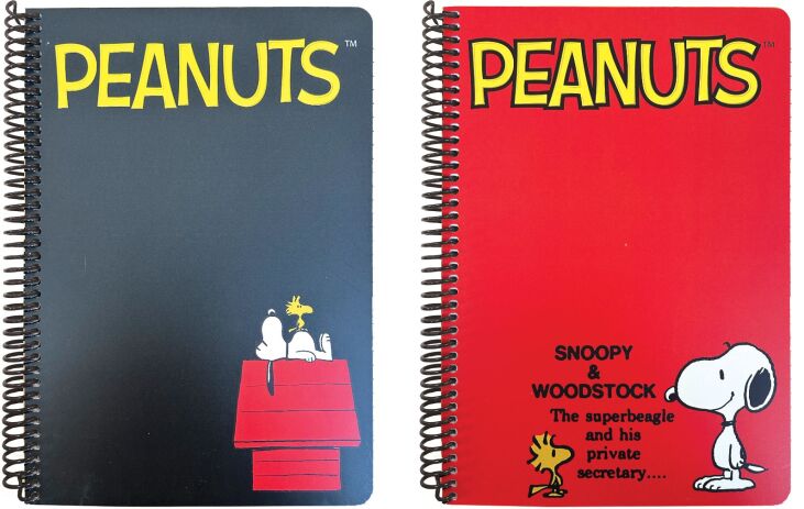 Peanuts Black-Red Τετράδιο 17X25 Σπιράλ 2 Θεμάτων 70 Φύλλων-2 Σχέδια (365-11402) (0)
