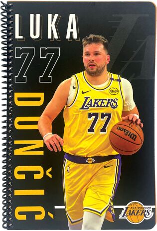 NBA Doncic Τετράδιο 17X25 Σπιράλ 2 Θεμάτων 70 Φύλλων (378-12402) (0)
