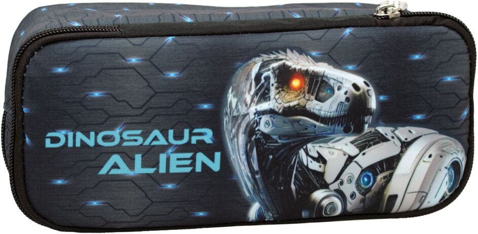 BMU Dinosaur Alien 25 Κασετίνα Βαρελάκι Οβάλ (357-27141) (0)