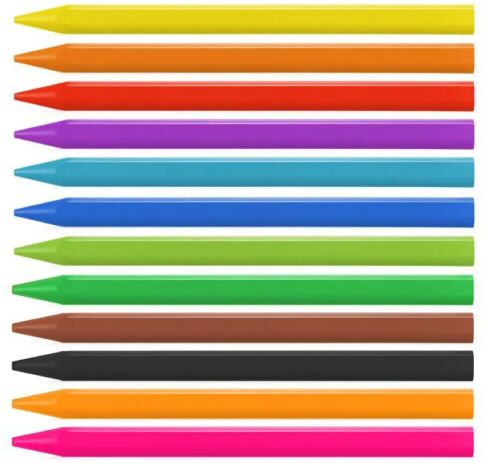 Milan Plastipastel Πλαστικά Χρώματα Τριγωνικά 12Τμχ (325-00330-022T12) (1)