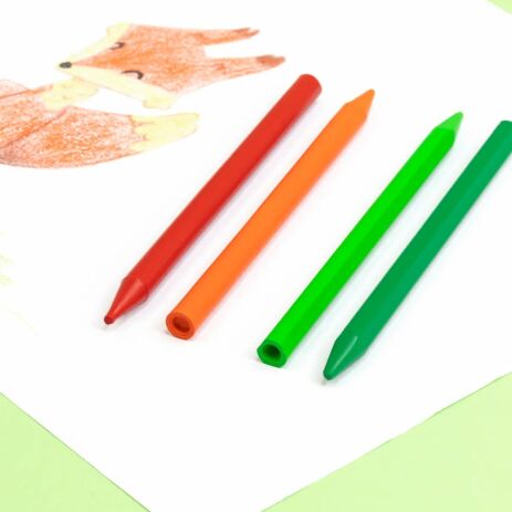 Milan Plastipastel Πλαστικά Χρώματα Τριγωνικά 12Τμχ (325-00330-022T12) (2)