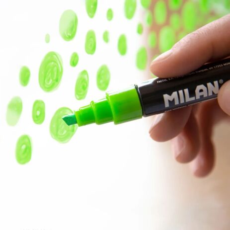 Milan Μαρκαδόρος Fluoglass Πράσινο (325-00390-591296012) (1)