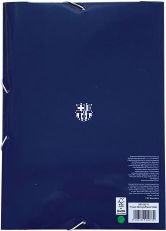 Barcelona Ντοσιέ Λάστιχο Α4 (380-00510) (1)