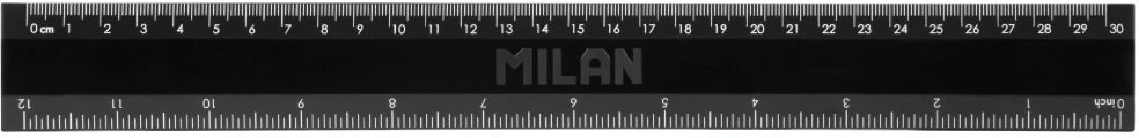 Milan Χάρακας Μαύρο 30cm (325-00992-353801DWZ) (1)