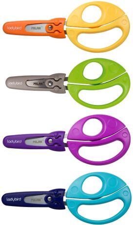 Milan Ψαλίδι Με Θήκη Ladybird 14,7cm-4 Σχέδια (325-01002-1469820) (0)