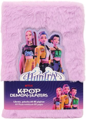 K-Pop Demon Hunters Energy Σημειωματάριο Λούτρινο (364-01457) (0)