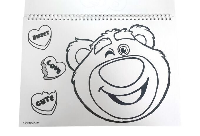 Toy Story Lotso Μπλοκ Ζωγραφικής Α4+Stickers (332-80416) (4)
