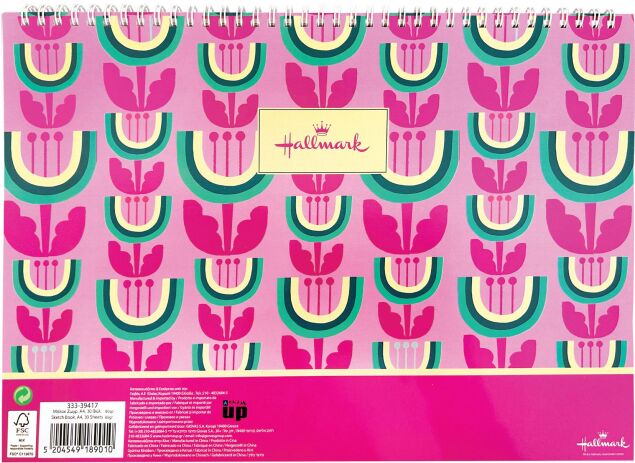 Hallmark Tulip Μπλοκ Ζωγραφικής Α4 30 Φύλλων (333-39417) (0)