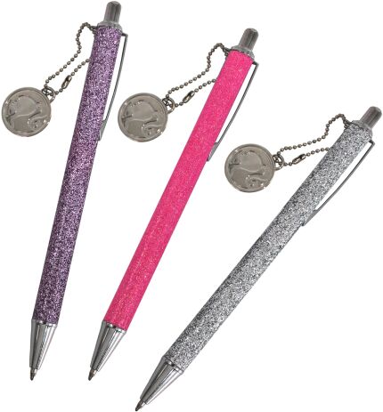 Barbie Στυλό Glitter-3 Σχέδια (349-93646) (0)