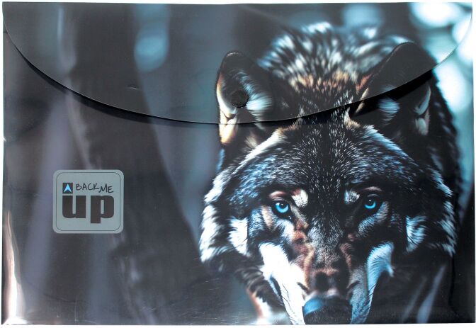 Blue Eye Wolf Φάκελος Κουμπί (357-33580) (0)