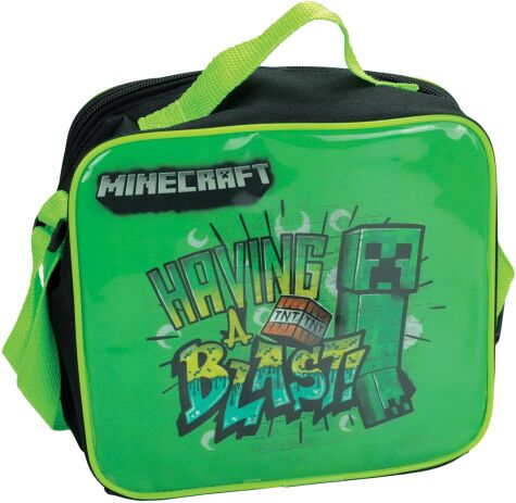 GIM Σετ Τσαντάκι Φαγητού & Παγούρι Minecraft (577-00257) (1)