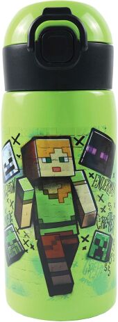 GIM Σετ Τσαντάκι Φαγητού & Παγούρι Minecraft (577-00257) (3)