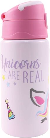GIM Παγούρι Αλουμινίου Flip 500ml Unicorn (550-01248) (2)