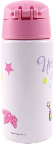GIM Παγούρι Αλουμινίου Flip 500ml Unicorn (550-01248) (3)