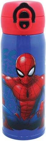 GIM Παγούρι-Θερμός SS Διπλό Στόμιο 380ml Spiderman (557-02198) (0)