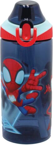 GIM Παγούρι Tritan Με Καλαμάκι 450ml Spidey (557-03218) (0)
