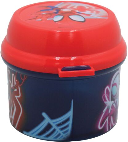 GIM Δοχείο Σνακ Πλαστικό Spidey 270ml (557-03259) (1)
