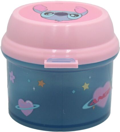 GIM Δοχείο Σνακ Πλαστικό Stitch 270ml (552-05259) (2)