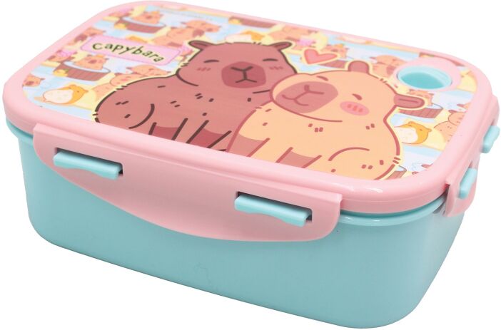 GIM Δοχείο Φαγητού (Micro) Capybara-Happy Life (550-13265) (1)