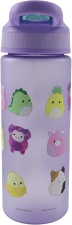 GIM Παγούρι Με Καλαμάκι 600ml Squishmallows (574-20217) (3)
