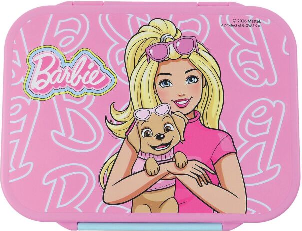 Gim Δοχείο Φαγητού 3Χώρων Barbie (571-23269) (1)