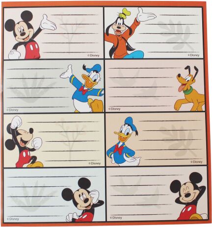 GIM Ετικέτα Mickey 2Τμχ (773-00646) (1)