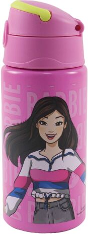 Gim Παγούρι Flip Αλουμινίου Barbie 500ml-2 Σχέδια (571-23248) (3)