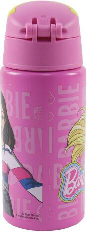Gim Παγούρι Flip Αλουμινίου Barbie 500ml-2 Σχέδια (571-23248) (4)